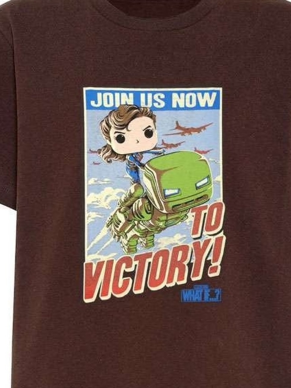 Funko Brown 'Join Us Now To Victory!' Graphic Tee
